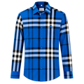 CAMISA BURBERRY "CUADROS AZUL/NEGRO"