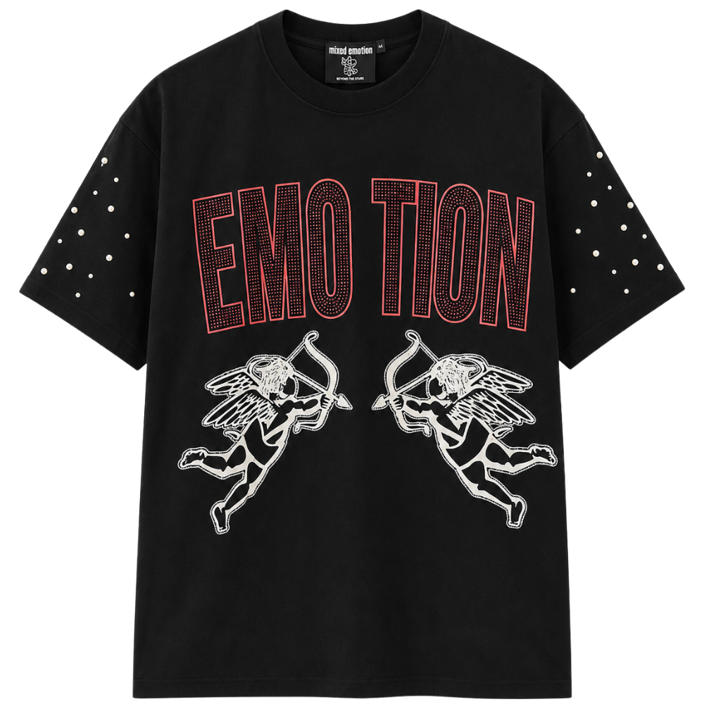 PLAYERA MIXED EMOTION "LOVE OR HATE"