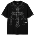 PLAYERA HELLSTAR "CRUZ BRILLOS"