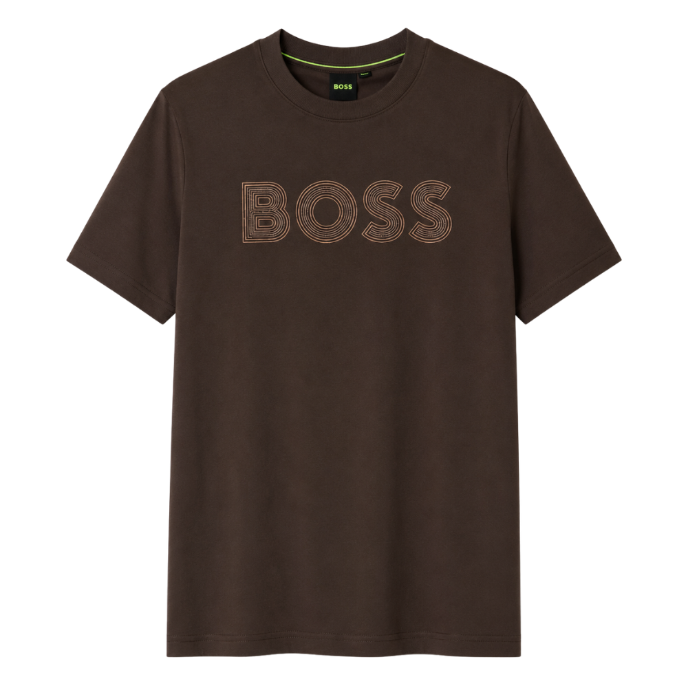 PLAYERA BOSS "CAFÉ LOGO"
