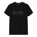 PLAYERA BOSS "NEGRA LOGO BRILLOS"