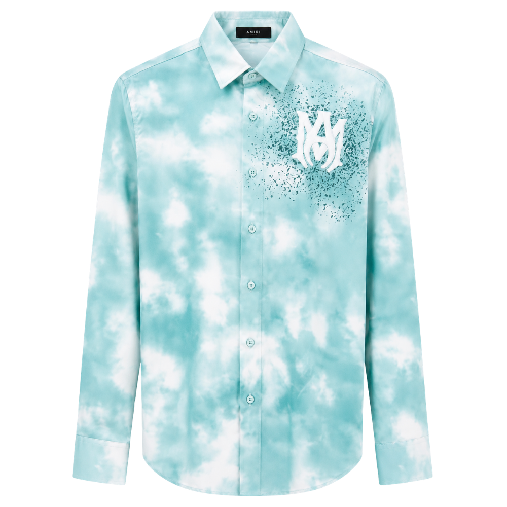 CAMISA AMIRI "AZUL CIELO NUBES"
