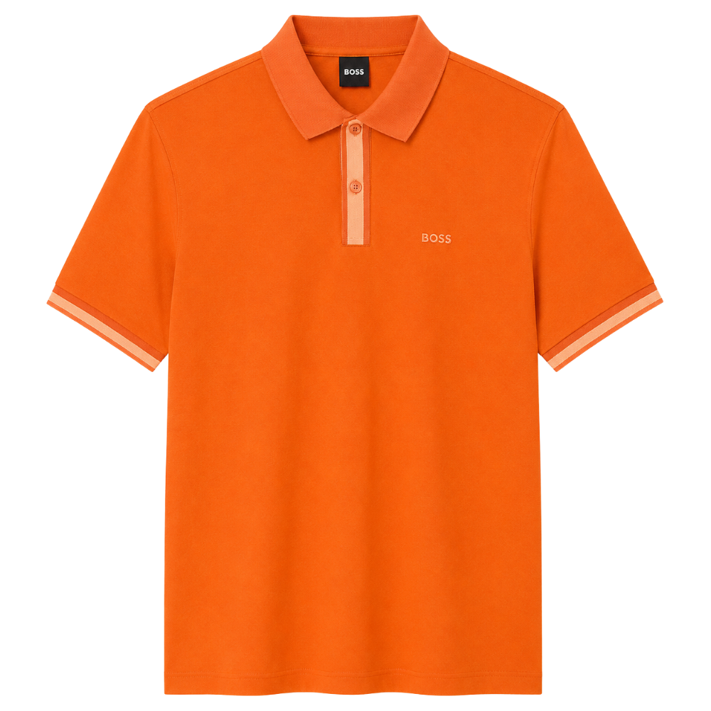 POLO BOSS "NARANJA TOTAL"