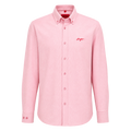 CAMISA HUGO "ROSA LOGO ROJO"