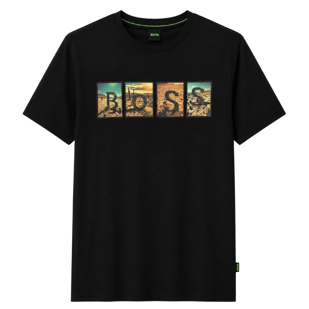 PLAYERA BOSS "NEGRA DESIERTO"