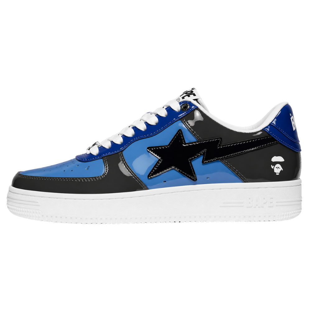 TENIS A BATHING APE "BAPE STA AZUL/GRIS"