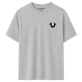 PLAYERA TRUE RELIGION "GRIS LOGO NEGRO"