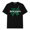 PLAYERA PALM ANGELS "NEGRA GRAFFITI VERDE"