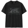 PLAYERA HELLSTAR "GRIS DESLAVADA"