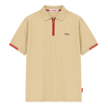 POLO MAJA X JEEP "BEIGE DETALLES ROJOS"