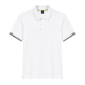 POLO BOSS "BLANCO DETALLES BOSS NEGRO"