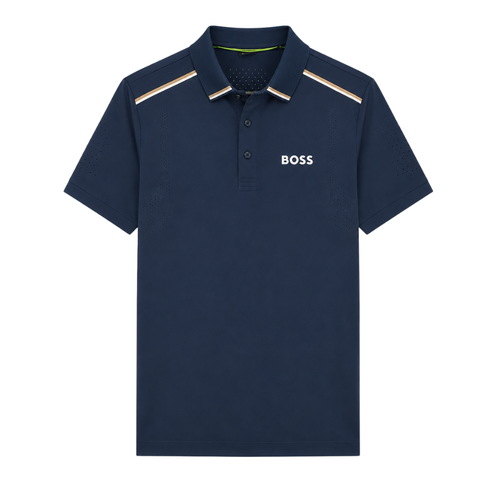 POLO BOSS "AZUL MARINO"
