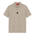 POLO HUGO "BEIGE LOGO NEGRO"