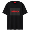 PLAYERA HUGO "NEGRO LOGO ROJO"