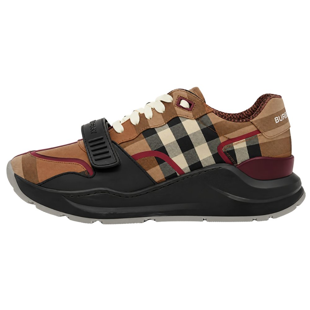 TENIS BURBERRY "RAMSEY CHECK BIRCH CAFÉ"
