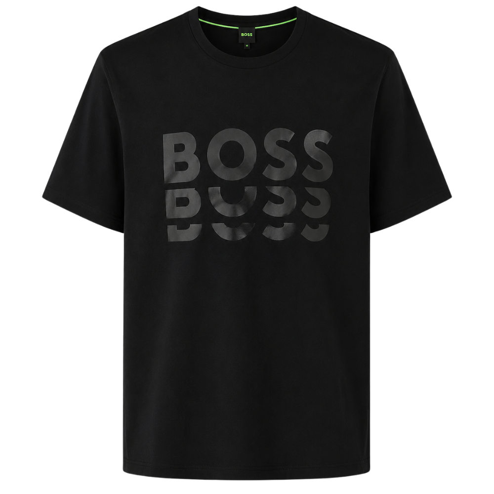 PLAYERA BOSS "NEGRA 3 LOGOS"