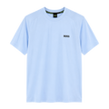 PLAYERA BOSS "AZÚL CIELO LOGO NEGRO"