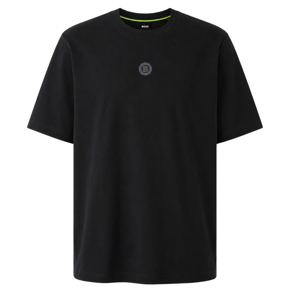 PLAYERA BOSS "NEGRA LOGO CIRCULO"