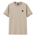 PLAYERA BOSS "MONOGRAMA BEIGE"