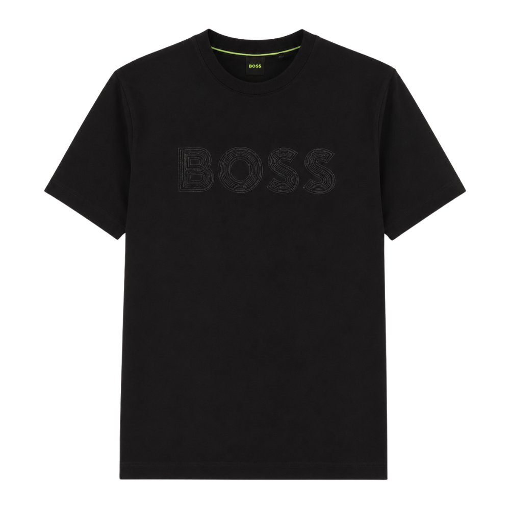PLAYERA BOSS "CLASICO TODO NEGRO"