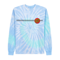 PLAYERA SANTA CRUZ "CLASSIC DOT AZUL TIE-DYE"