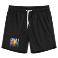 SHORT DE PLAYA AMIRI "NEGRO GRAFFITI"