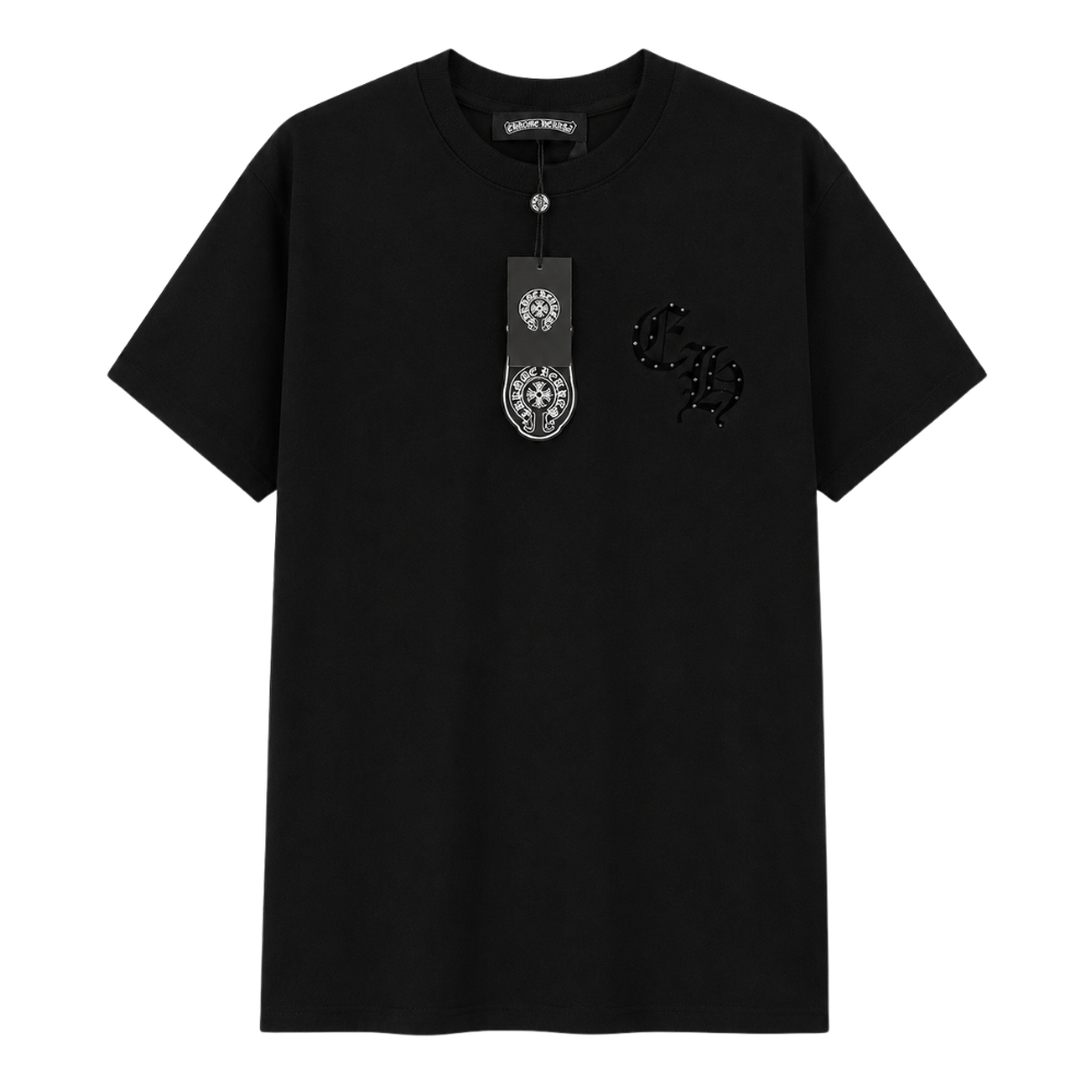 PLAYERA CHROME HEARTS "CH PIDRAS NEGRAS"