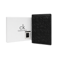 CARTERA CALVIN KLEIN "NEGRA CON MONOGRAMA"