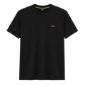 PLAYERA BOSS "NEGRA LOGO PEQUEÑO ROJO"