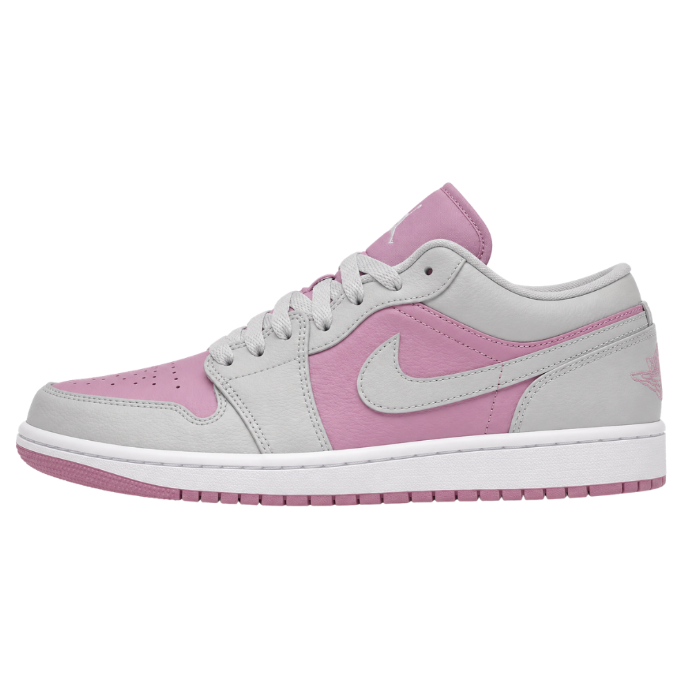 TENIS JORDAN 1 LOW "ORCHID GRIS/ROSA" ORIGINAL