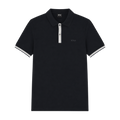 POLO BOSS "CLASICA NEGRA/BLANCO"