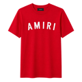 PLAYERA AMIRI "ROJA LETRAS BLANCAS"