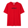 PLAYERA OFF WHITE "SPRAY MARKER ROJA"