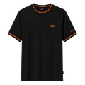 PLAYERA BOSS X PORSCHE "NEGRA CUELLO ROJO"