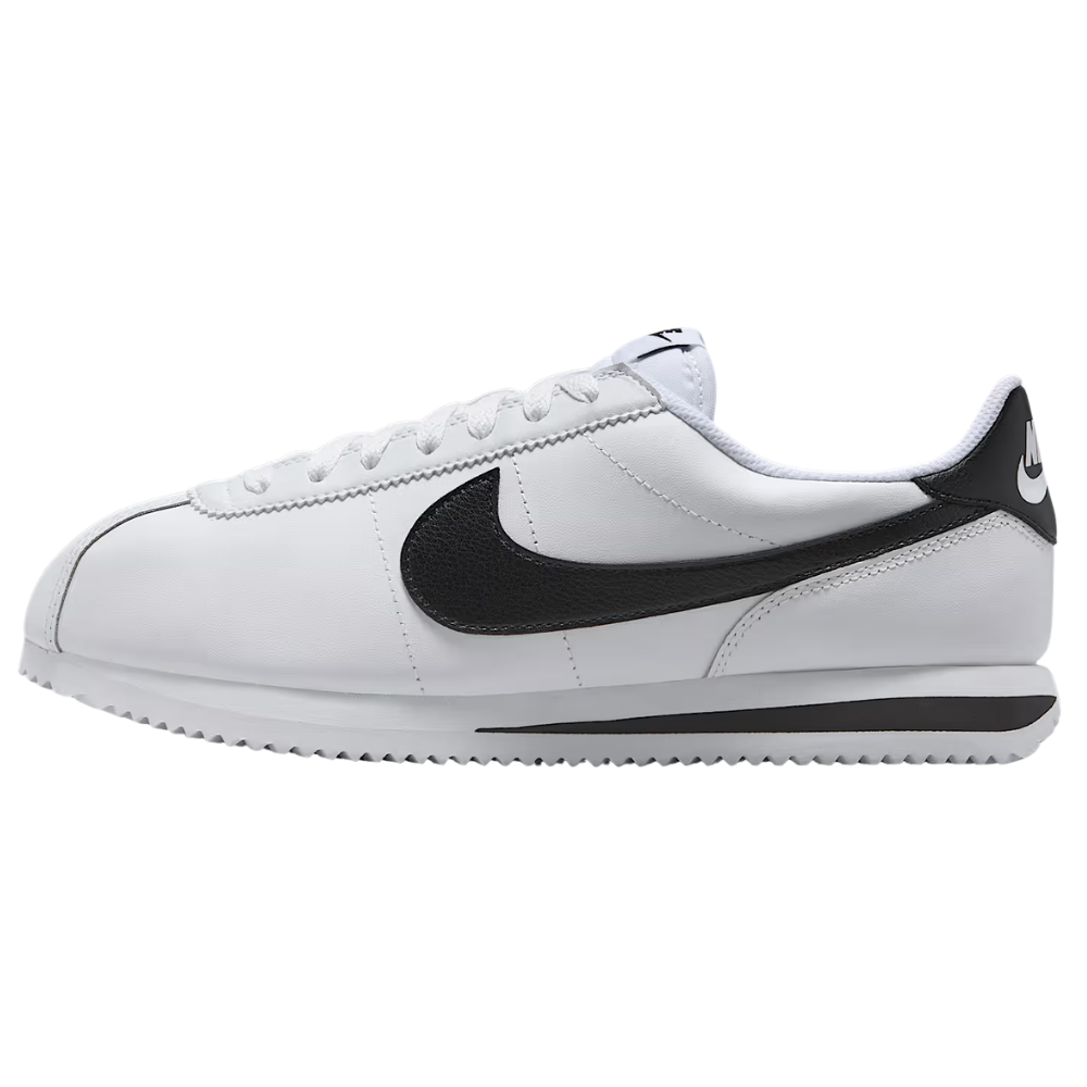 TENIS NIKE CORTEZ "BLANCO/NEGRO" ORIGINALES