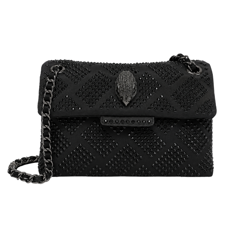 BOLSA KURT GEIGER "NEGRA BRILLOS"