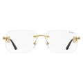 LENTES CARTIER "DORADOS LENTE TRANSPARENTES"