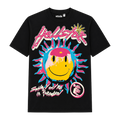 PLAYERA HELLSTAR "NEGRA SUN CARITA FELIZ"