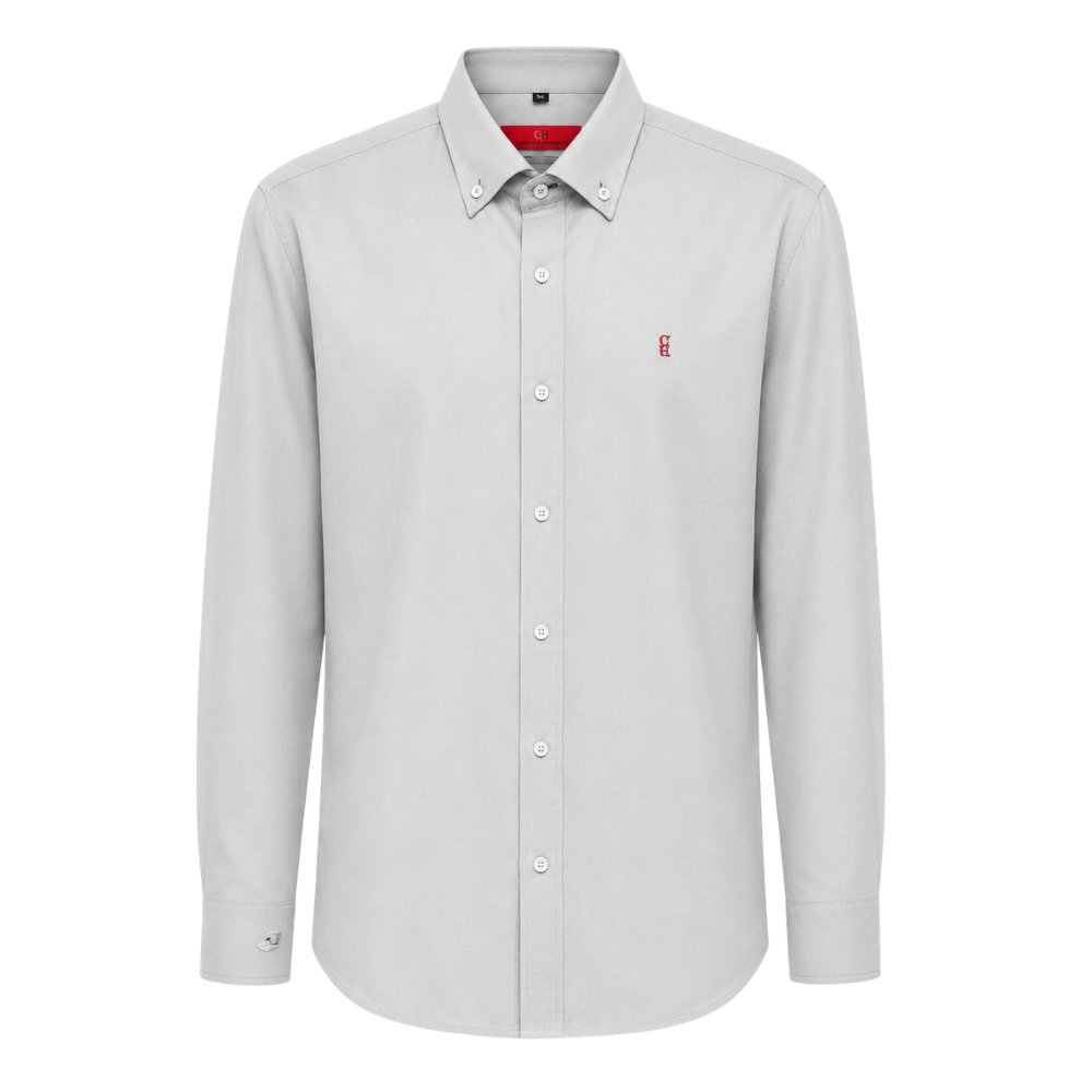 CAMISA CAROLINA HERRERA "GRIS"