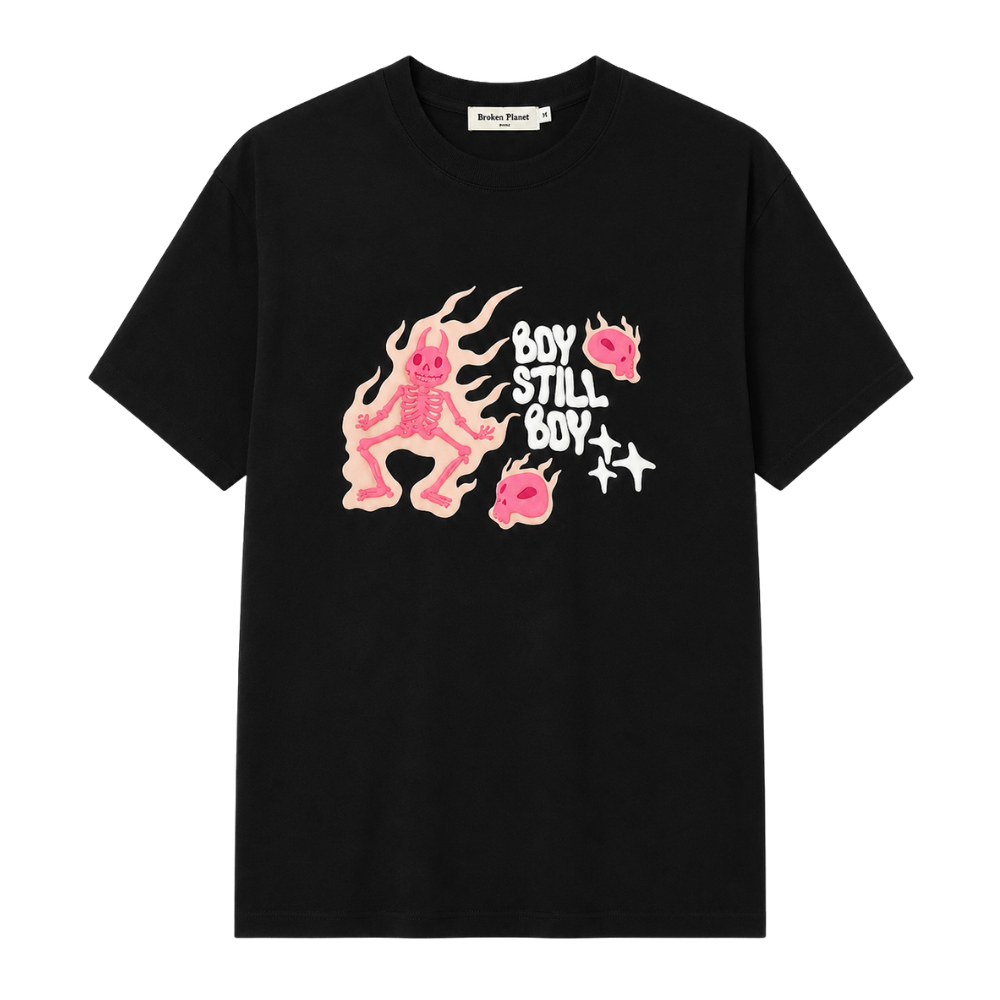 PLAYERA BROKEN PLANET "BOY STILL BOY"