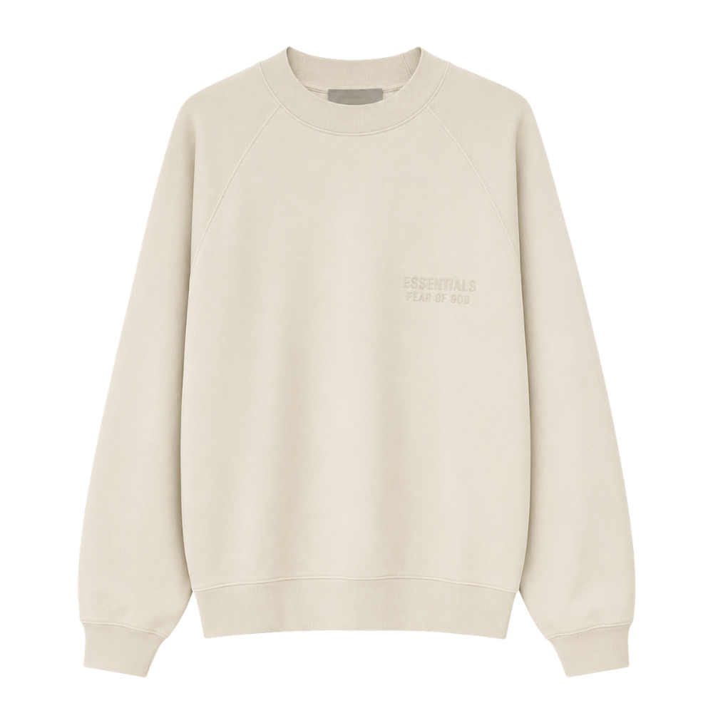 SUDADERA ESSENTIALS "BEIGE"