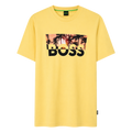 PLAYERA BOSS "AMARILLA PALMERAS"