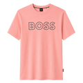 PLAYERA BOSS "ROSA LOGO"