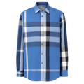 CAMISA BURBERRY "CUADROS AZUL"