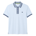POLO LACOSTE "AZÚL CIELO DETALLES MANGAS"