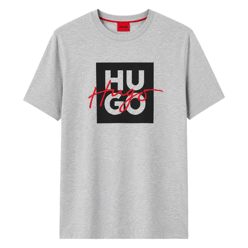 PLAYERA HUGO "GRIS HUGO NEGRO"