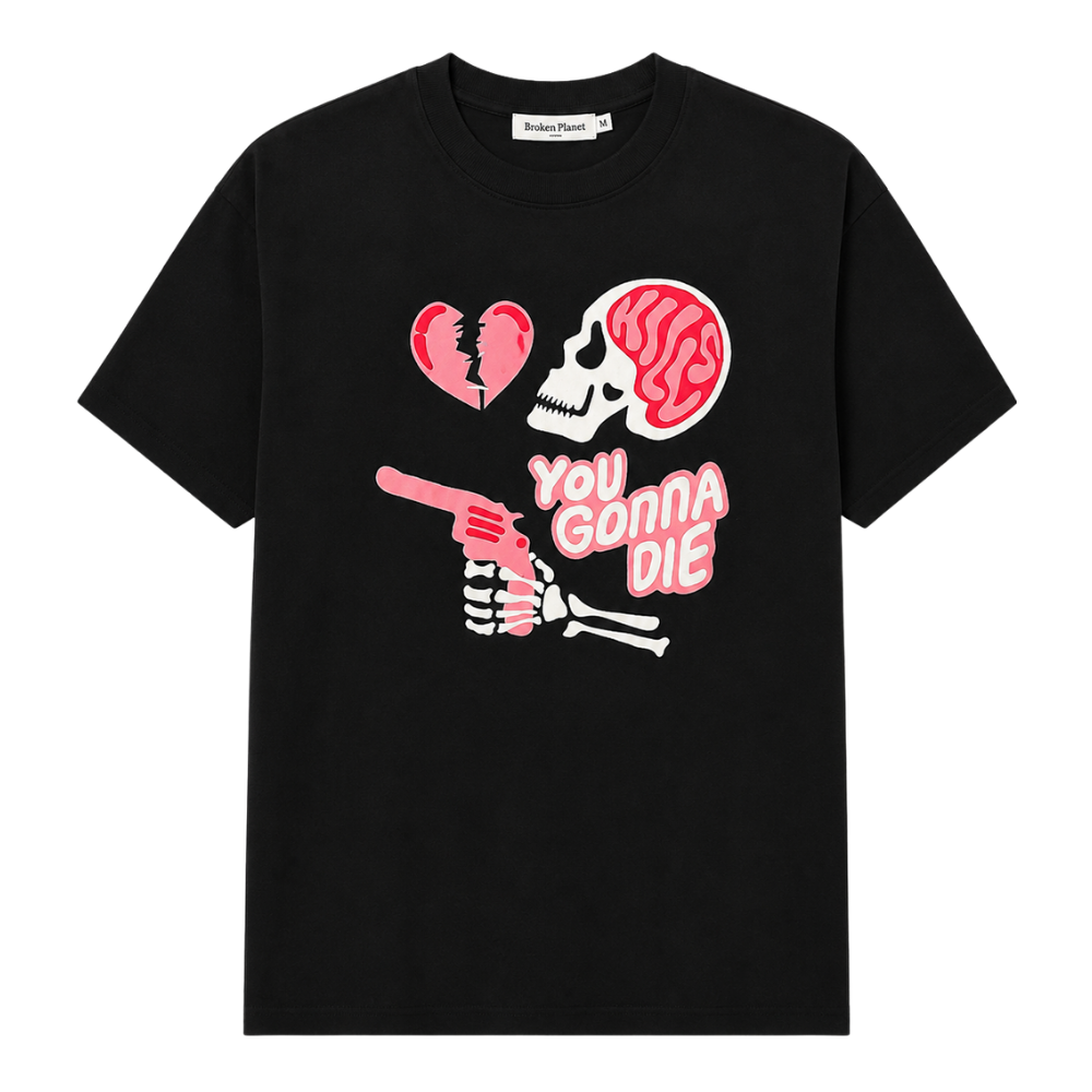 PLAYERA BROKEN PLANET "YOU GONNA DIE"